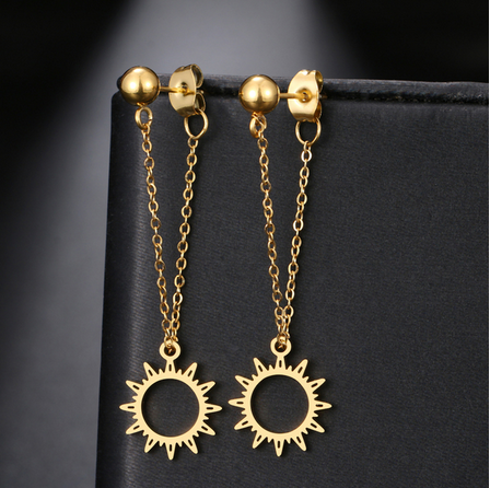 Ohrringe Sonne