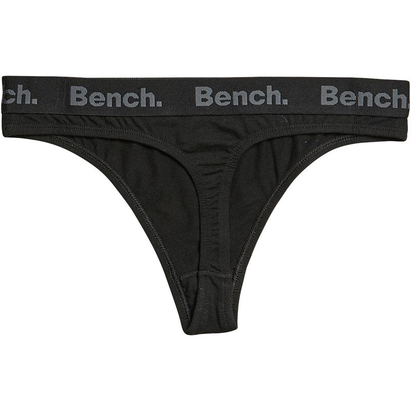 Bench. 3er Pack Tangas Schwarz